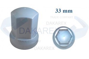OSŁONA śruby szara wysoka 33mm