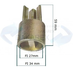Adapter napinacza dolny 34mm